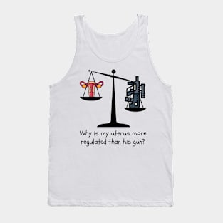 Gun Control Not Uterus Control Tank Top